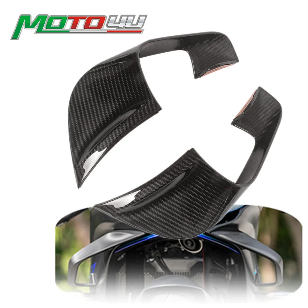 

MOTO4U For YAMAHA YZF-R7 R7 2022 2023 2024 Motorcycle 100% 3K Carbon Fiber Aerodynamic Wing Wind Spoilers Deflector Winglets