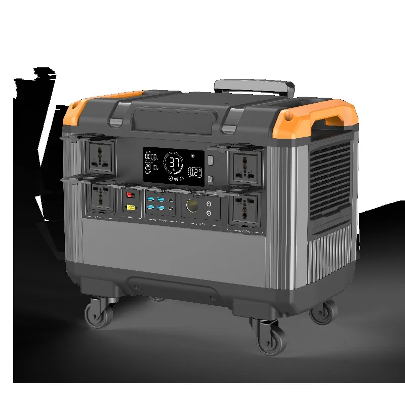 

Большая портативная электростанция мощностью 3 кВт для домашнего хранения, солнечный генератор 2688 Втч с солнечным генератором