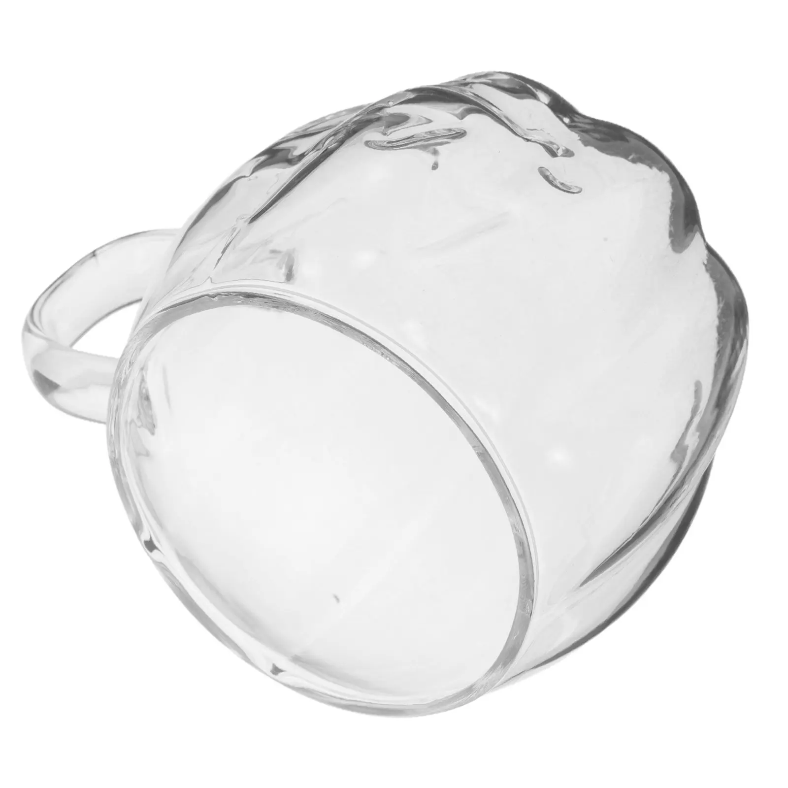 Pumpkin Coffee Mug Made of High Borosilicate Glass Heat Resistant Lightweight Easy Clean Single Layer Juice Tea Cup Festive Fall