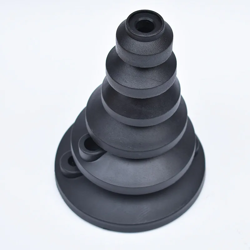 Nylon Universal Chassis Dia 40/50/60/80/100/125mm Adjustable Machine Foot Support Plastic Foot Pad for Rotatable Adjustment Feet