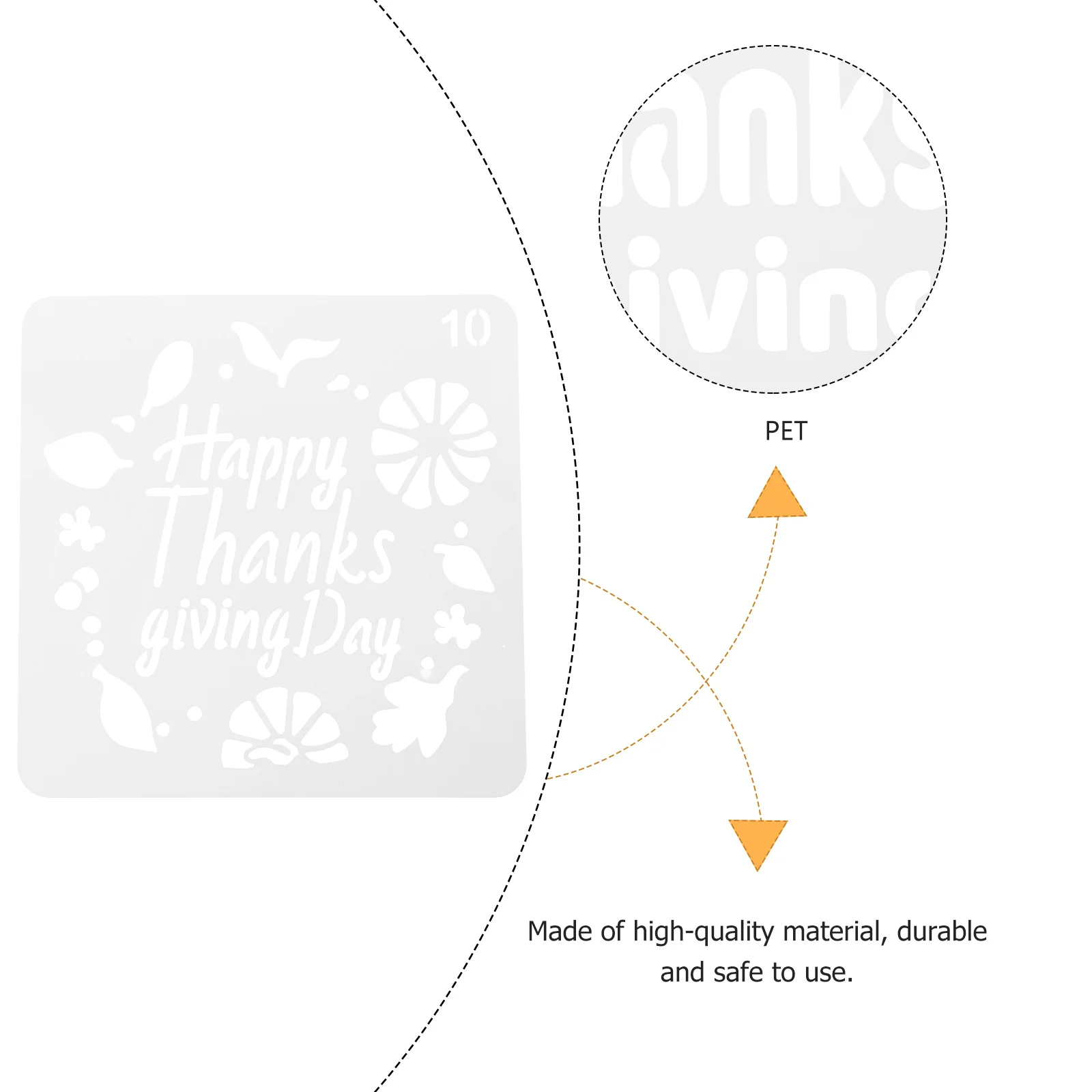 

12Pcs Hollow Painting Stencils Thanksgiving DIY Drawing Templates Supplies Thanksgiving Stencil Painting Stencils