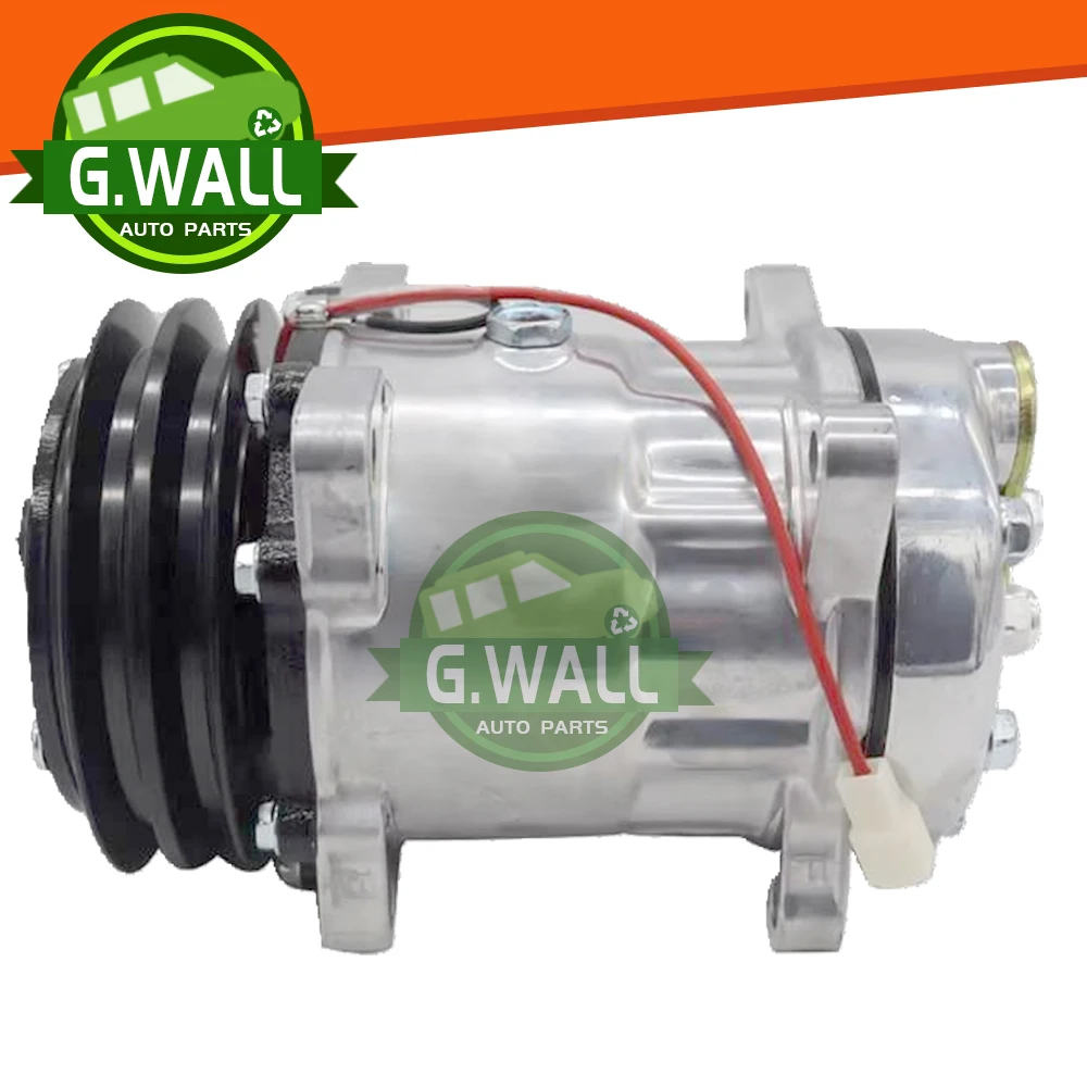 

AC Compressor With Clutch For Jaguar XJS XJ12 XJ6 XJS 850589N ACP373 DAC8645561 16CA405 699629 700510274 67528 2 Grooves