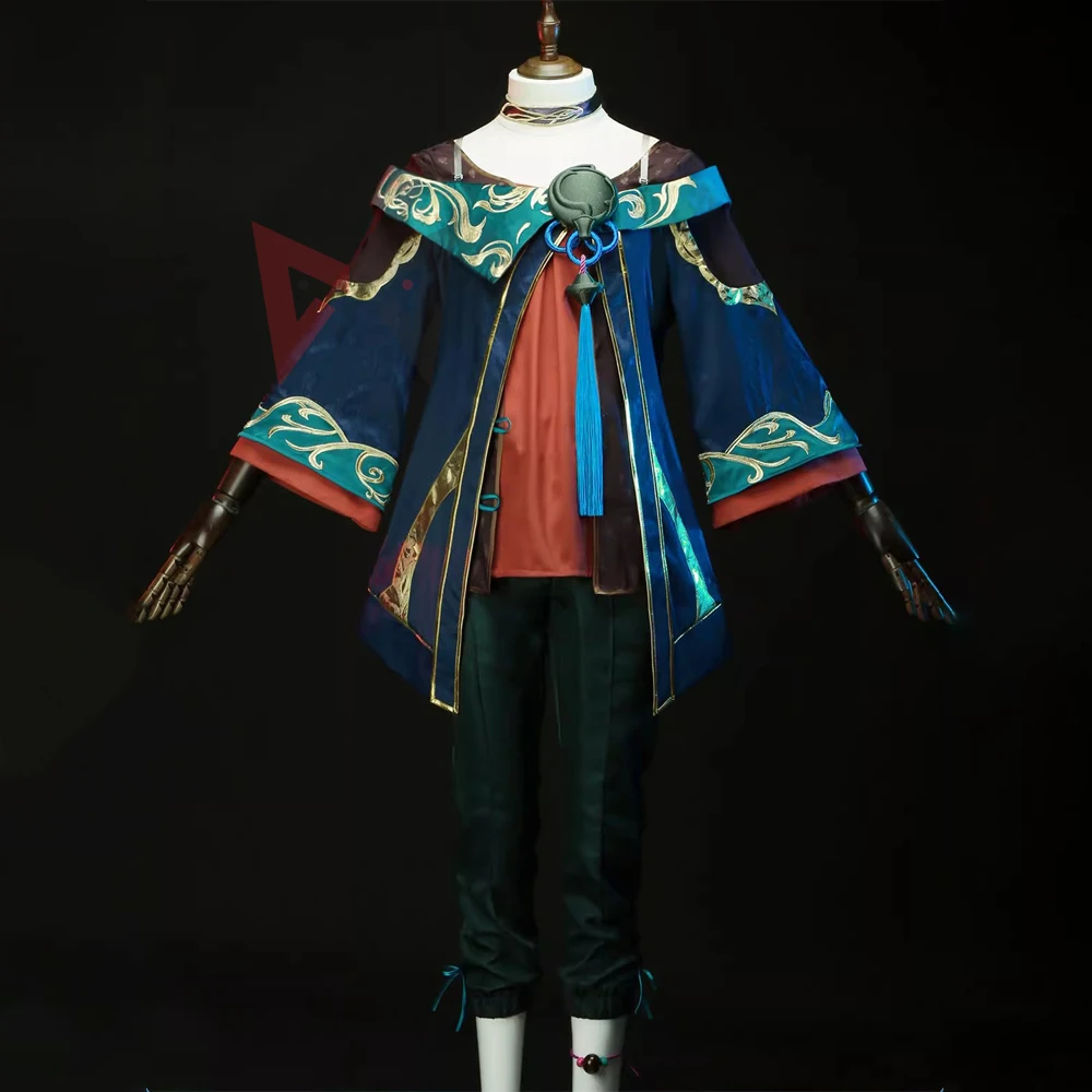 

Новый костюм для косплея LOL Hwei, пальто, рубашка, брюки для игровой вечеринки, индивидуальный заказ