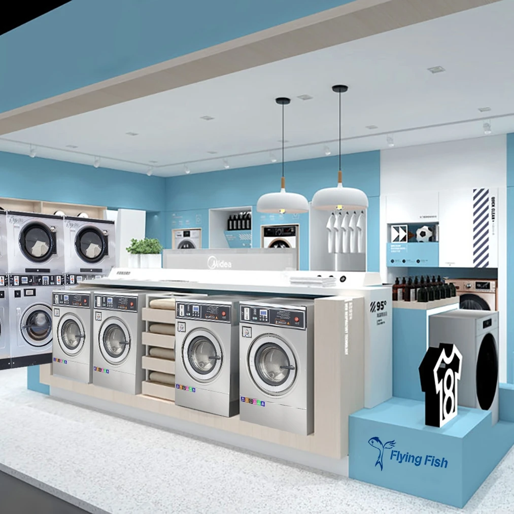 2023 New Design Professional Industrial Automatic Laundry Washing Machines And Dryers Prices