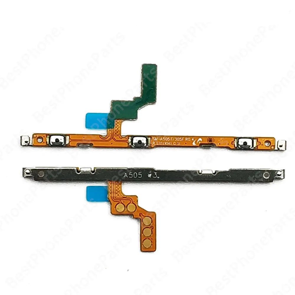 New Volume Switch Power On Off Flex Cable For Samsung Galaxy A10 A20 A30 A40 A50 A70 A80 A90 A10s A20s A30s A50s A70s A10e A20e