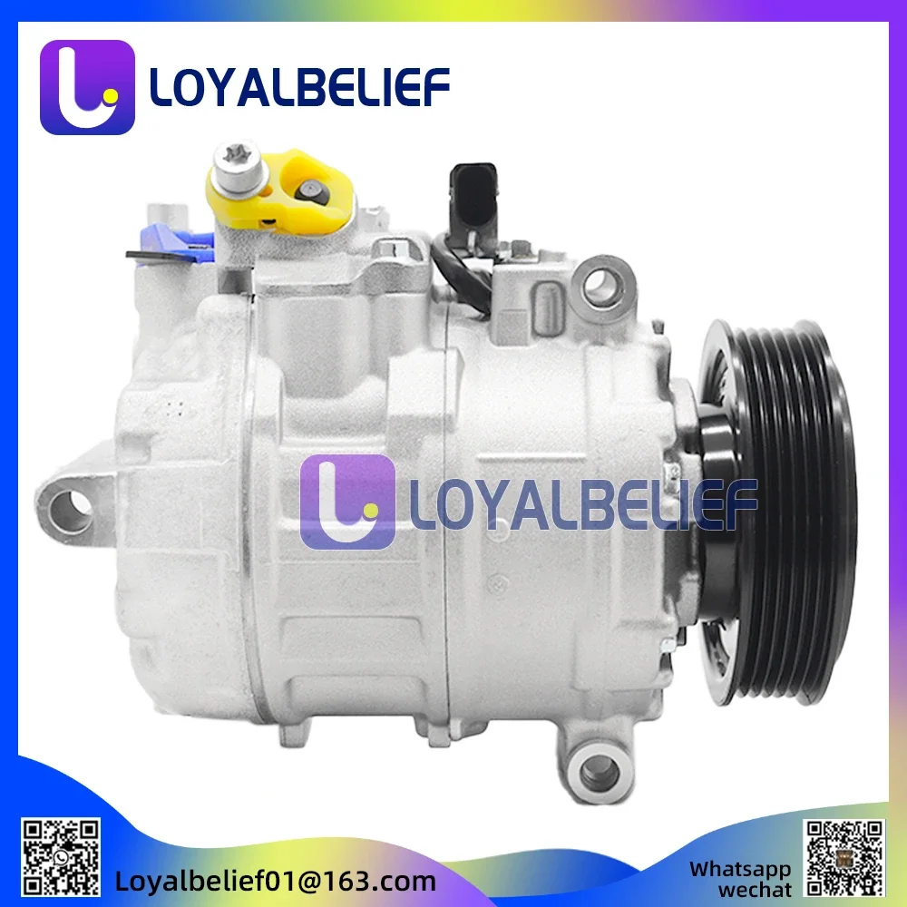 

7SEU17C AC Compressor For Volkswagen Transporter T5 Multivan Amarok 7E0820803 7E0820803F 7E0820803J 7E0820803A 7E0260803G 6PK