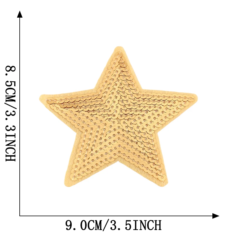 Eisen auf Patches für Kleidung Stern Herz Pailletten Thermo jacke DIY gestickt nähen Aufkleber Rucksack niedlichen Parche Kinder Ropa Glitter – Detail 22