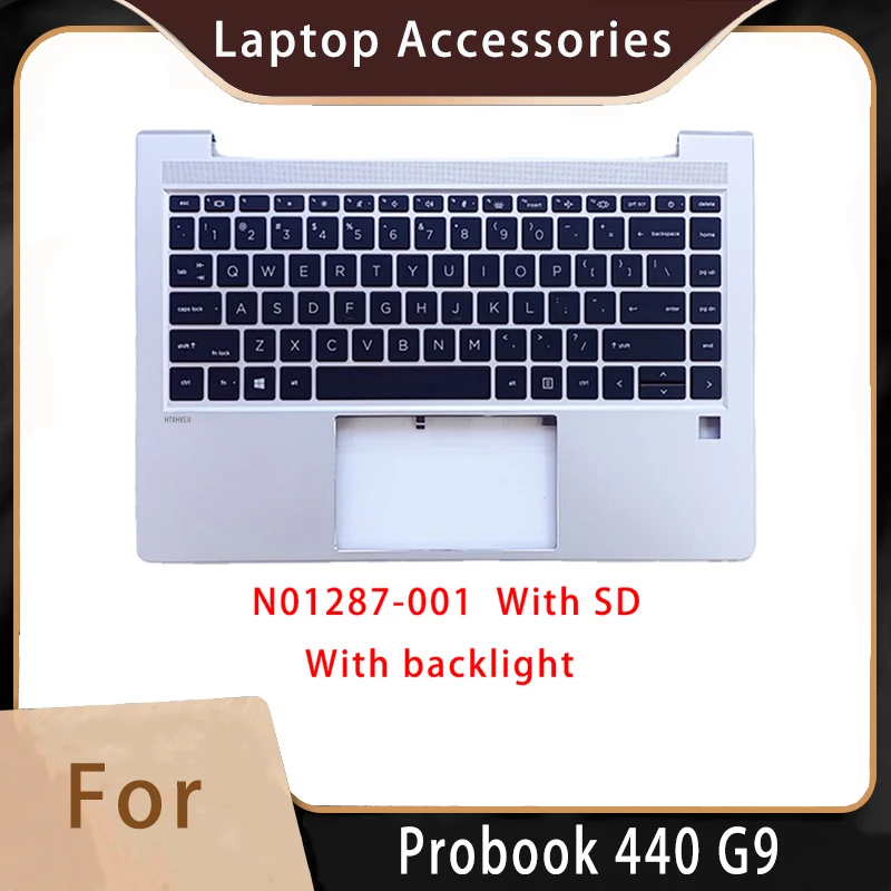 

New For HP ProBook 440 G9;Replacement Laptop Accessories US Keyboard With Backlight N01287-001