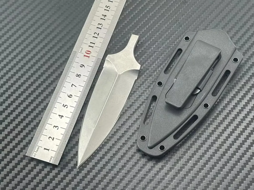 Cuchillo pequeño para exteriores, cuchillo táctico de caza para la jungla, herramienta de supervivencia en la naturaleza.