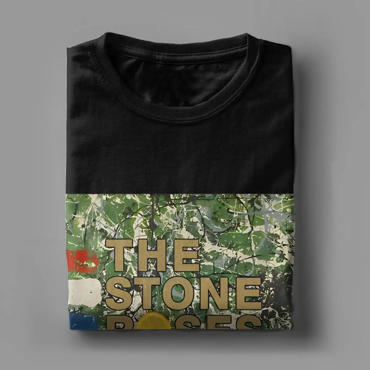 Funny The Stone Roses T-Shirts Men Women Round Neck 100% Cotton T Shirt Rock Band Music Short Sleeve Tees Unique Clothes - view 5