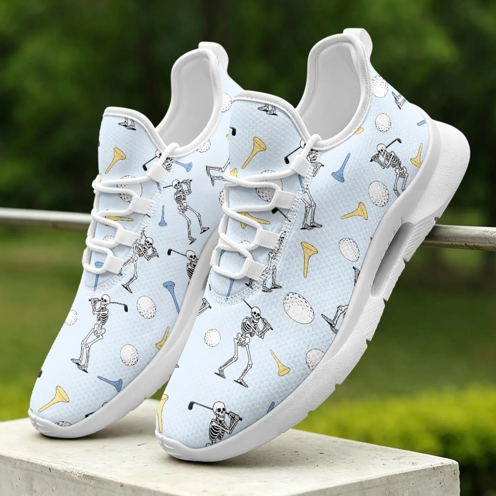XIXIRIMIDO Lace-up Casual Shoes Mens Sneakers Comfortable Breathable Walking Shoes Women's Lightweight Sneaker Soft Sport Golf