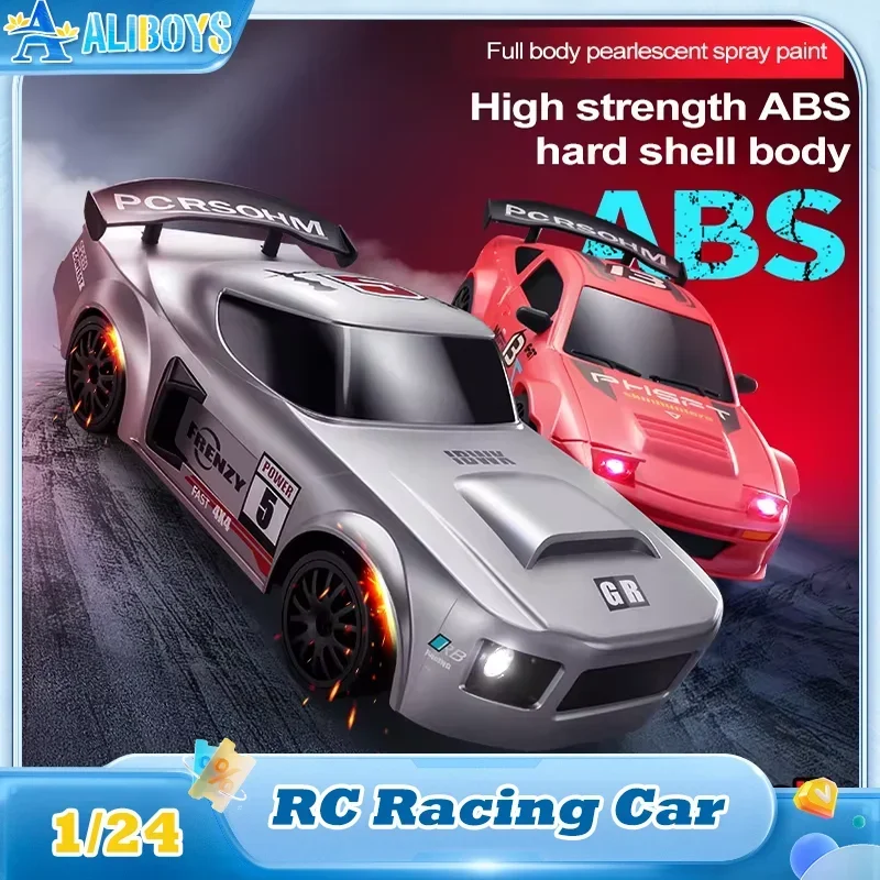 

RC Drift Car 1:24 4WD Remote Control Stunt Car High Speed Electric Racing Vehicle Model Competion Game Kid Toy Christmas Gifts