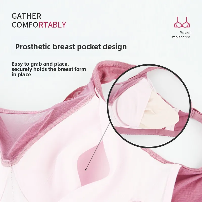 XinXinMei Mastektomie-BH – Postoperative Silikonbrustform für Komfort und Selbstvertrauen