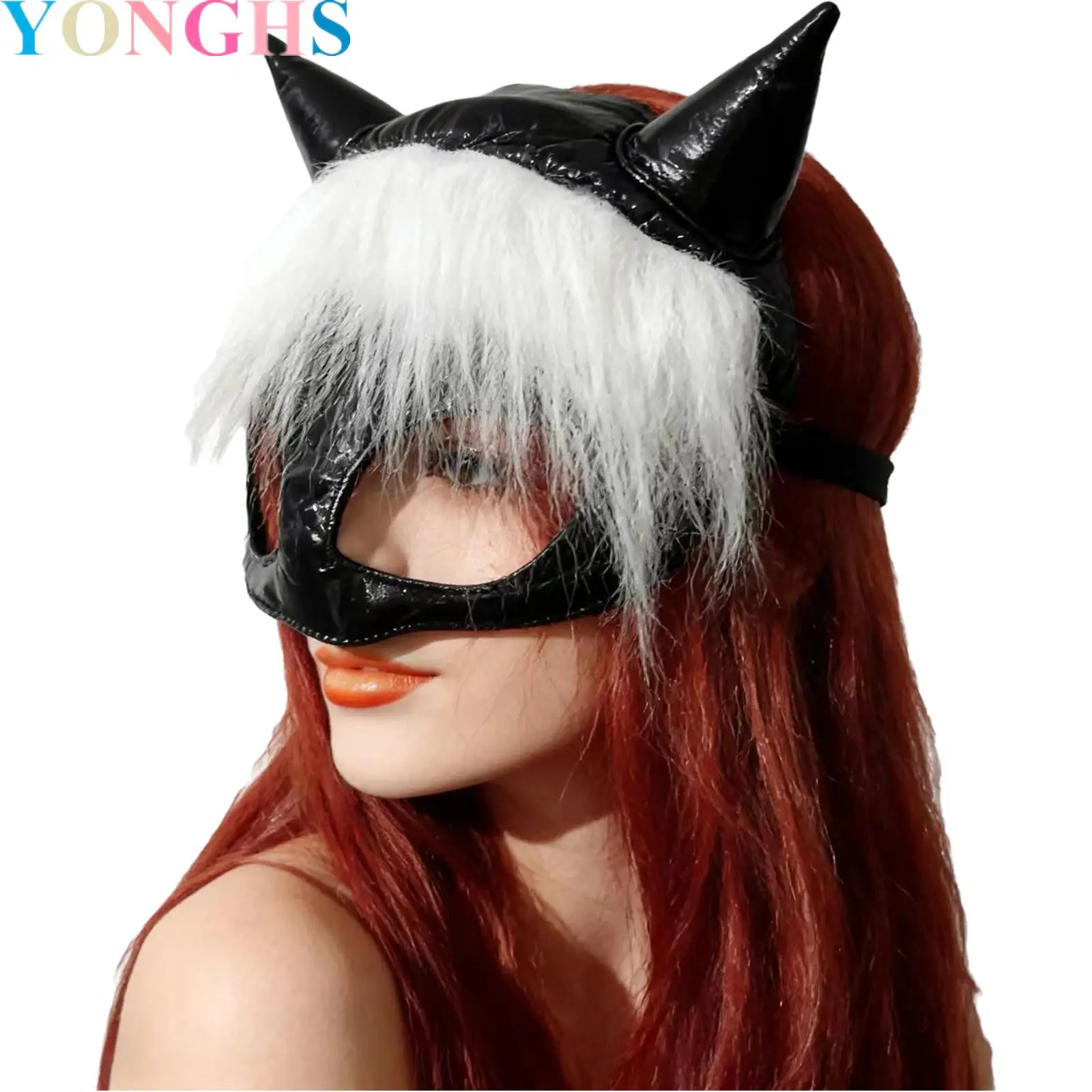 

Women Cat Bat Half Face Cosplay Mask Masquerade Masks for Women Masks Cat Face for Night Club Cocktail Party