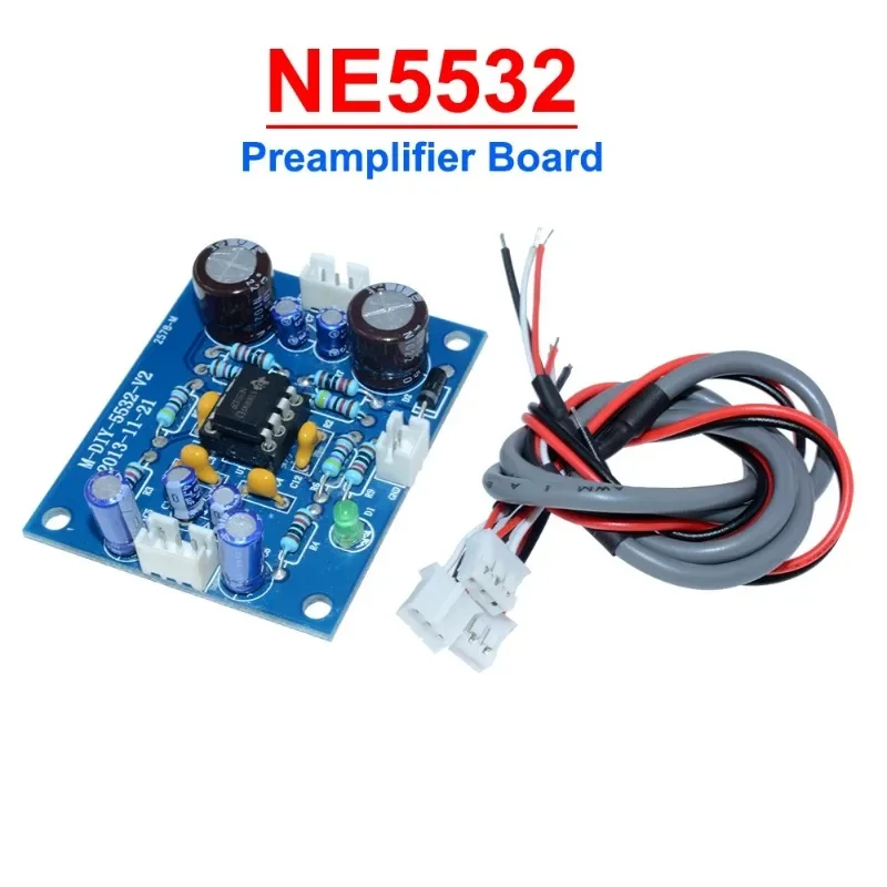 NE5532 Amplifier Board OP-AMP HIFI Preamplifier Signal Bluetooth Amplifier Preamplifier Board En stock