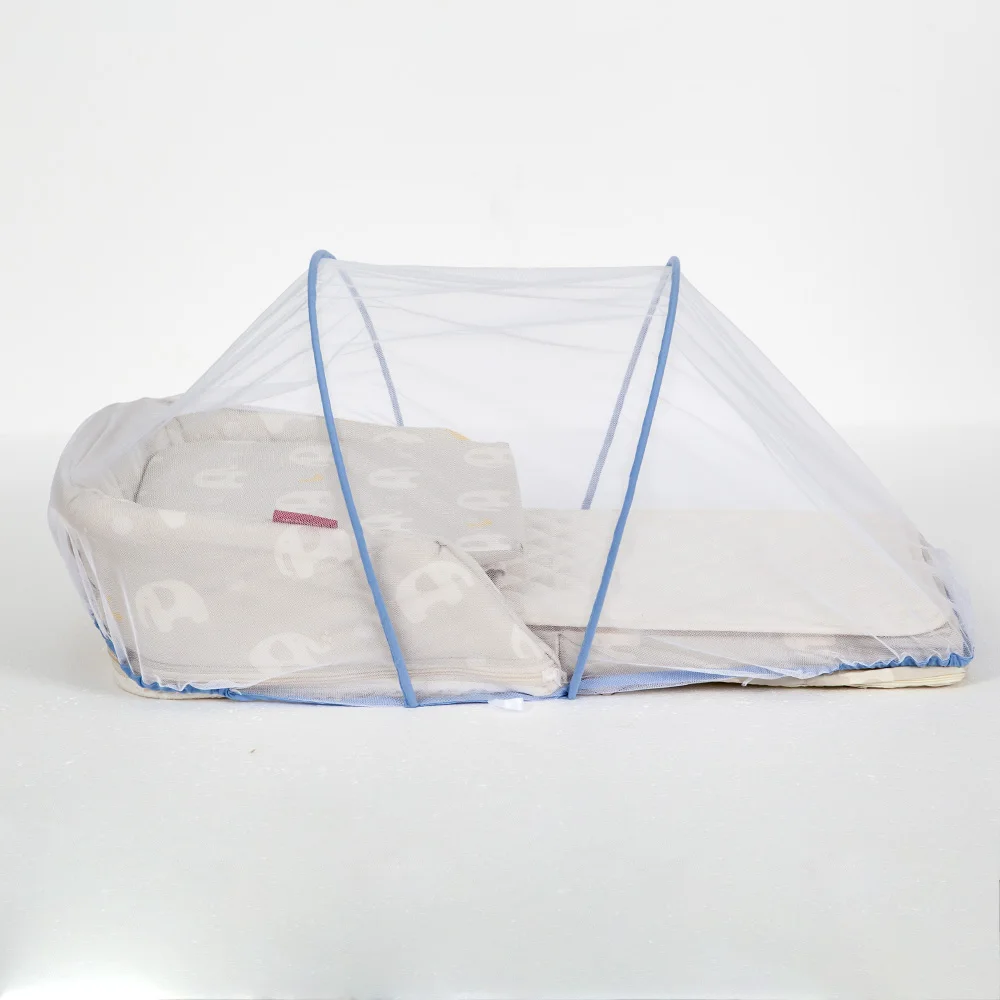 Ropa de cama de bebé, mosquitera para cuna, cojín de colchón de dibujos animados, multifunción, plegable, instalación gratuita, personalizado, viaje