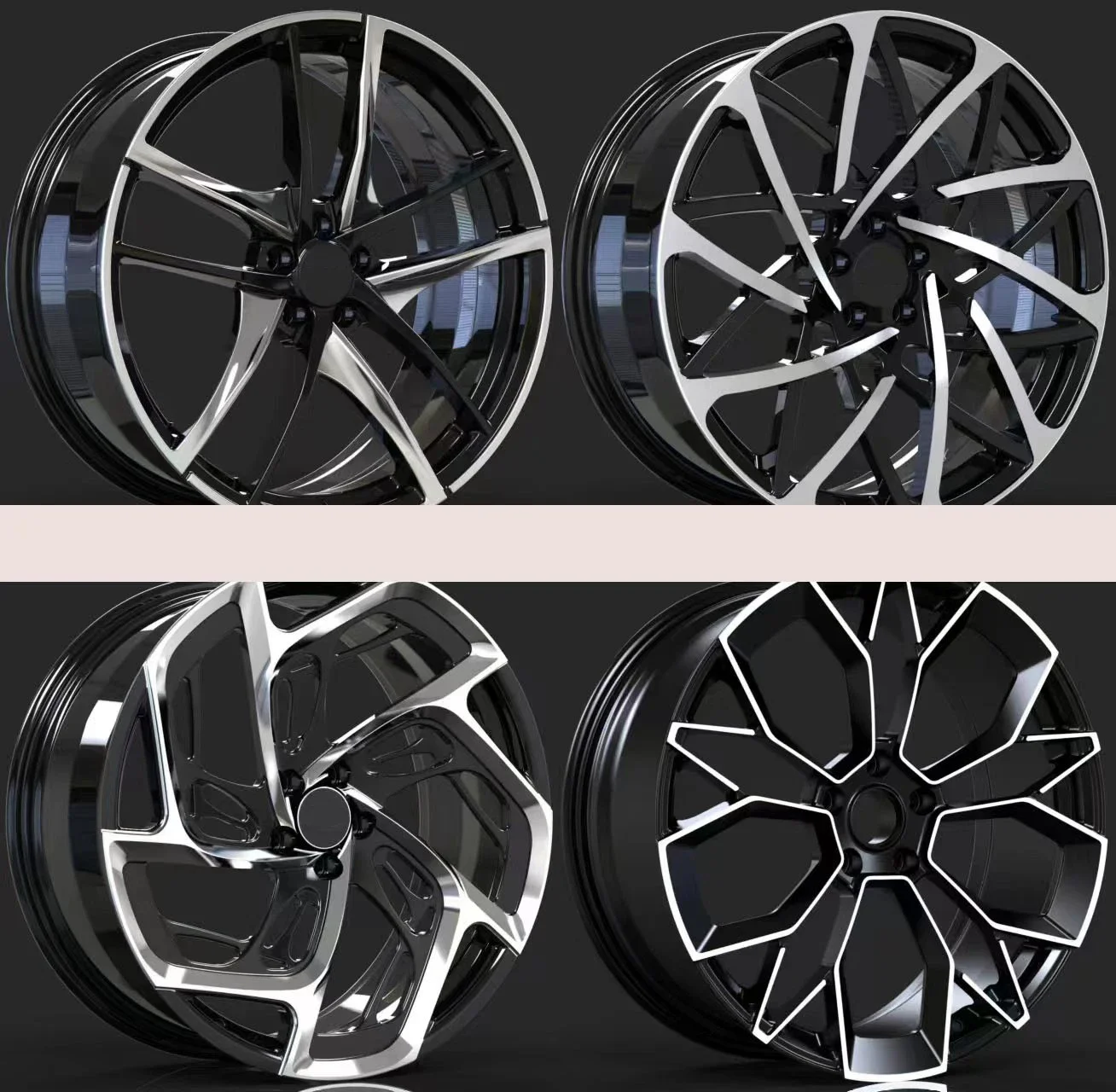 

OUCHI for Audi S3 S4 S5 S6 S7 S8 Wheels, T6061 Aviation Aluminum Material, Forging Process, Support Customized Drawings
