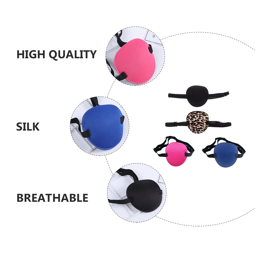 

4 Pcs Children's Eye Mask Medical Patch One Cover Kids Patches Amblyopia Halloween