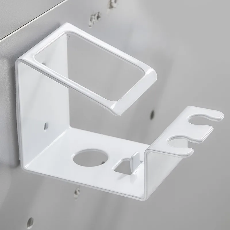 Self-adhesive Wall Mount Stainless Steel Toothbrush Holder Punch-free Toothpaste Organizer Mouthwash Cup Stand Bathroom Tools