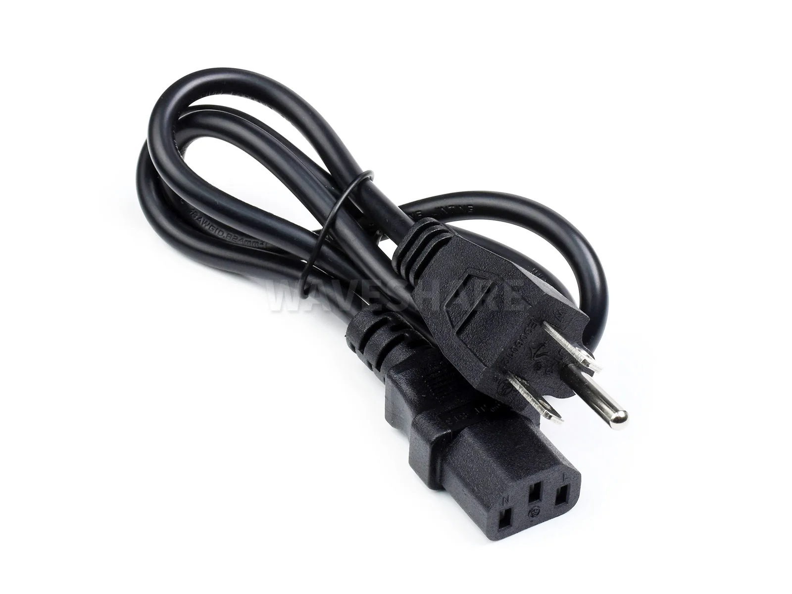 Imagem -02 - Waveshare-cn us eu Adaptador de Alimentação Tomada dc Curto Circuito Sobretensão Sobrecorrente 45w 19v 2.73a od 5.5 mm id 2.5 mm