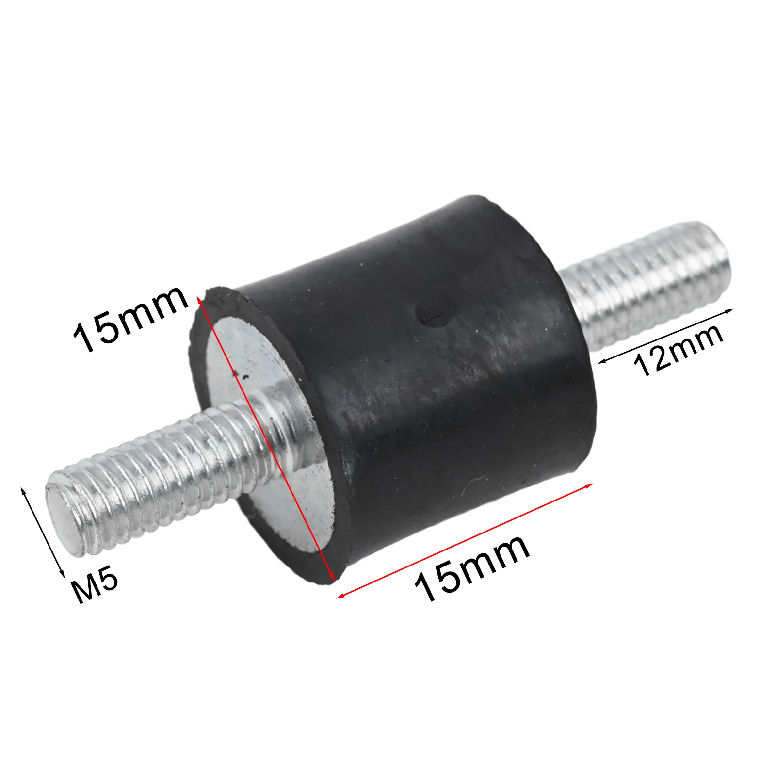 

Effective 4X Rubber Buffer Set Vibration Damper Silent Block Rubber Metal Buffer M5 M6 M8 for Radio Equipment and Instruments
