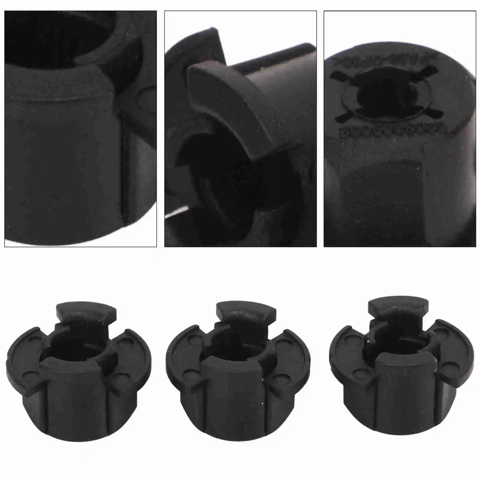 Radar Alignment Mounting Clip Set for Honda Civic/Accord/CR‑V/Insight 2017‑2021 Replacement Clips ABS Kit 3pcs 36806‑TLA‑A01