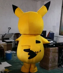 2026 Yellow Cosplay pikachuer Mascot Costume Advertising ceremony Fancy Dress Party Animal carnival anmie stage perform shows