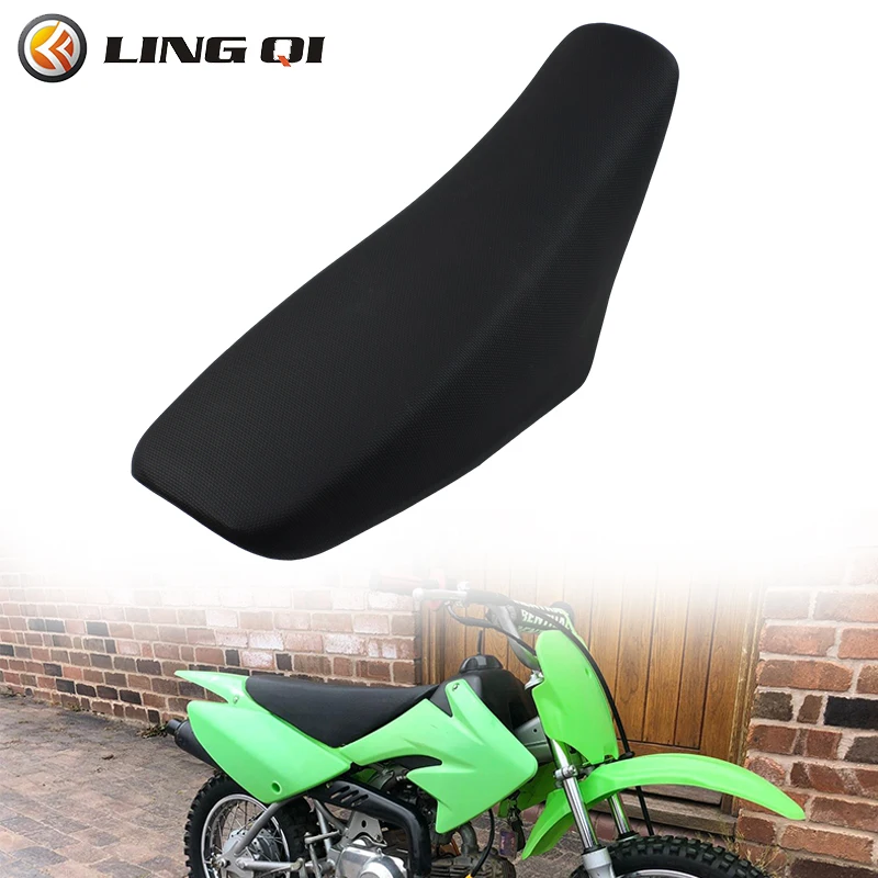 

LINGQI Replacement CRF70 Flat Foam Seat Cushion Saddle Fit For CRF-70 Dirt Pit Bike 70CC 110cc 125cc 140cc