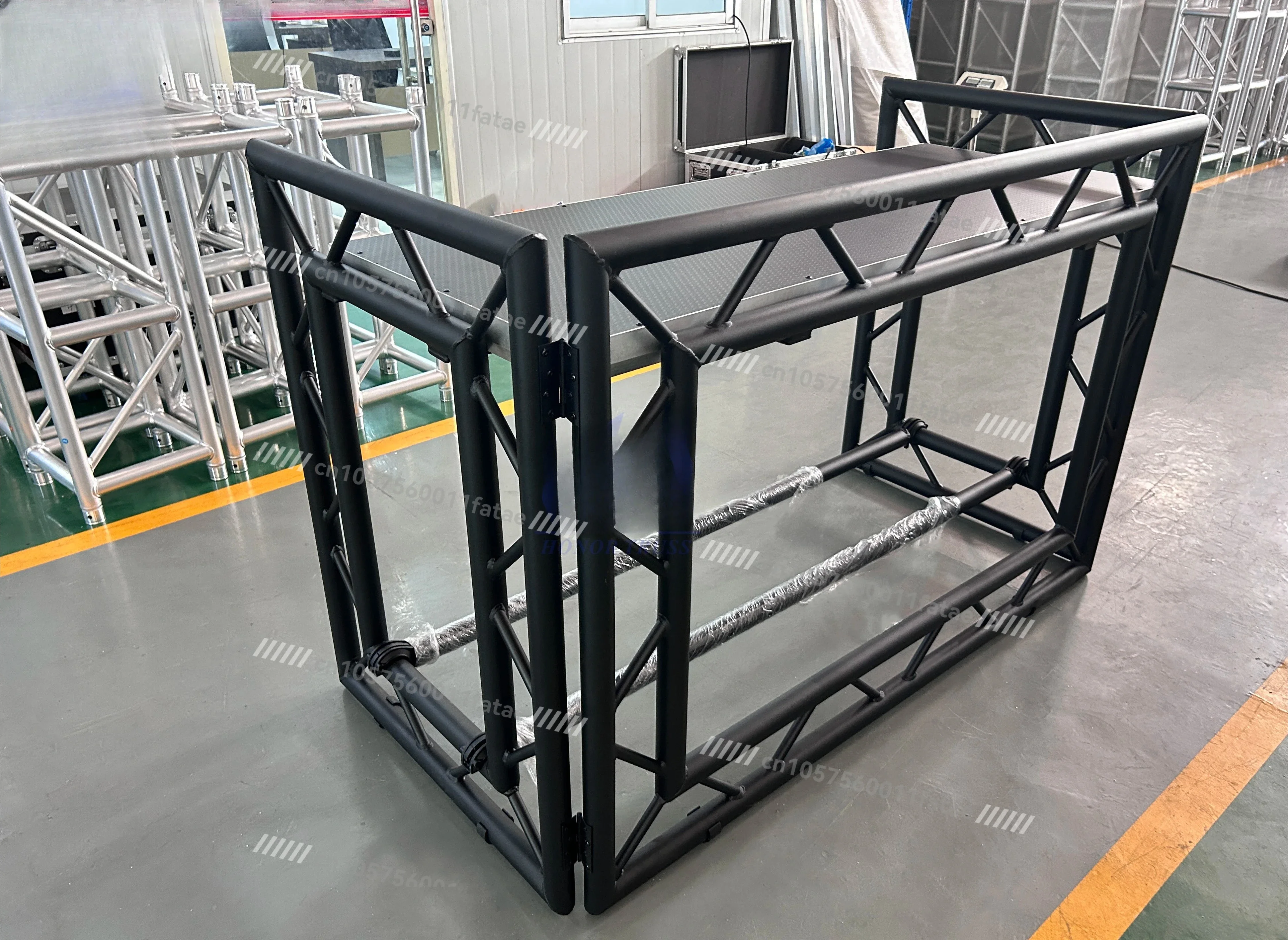 

Складной и регулируемый по высоте алюминиевый DJ-будка, сценическая сборка, потолок для ночного клуба, мобильный DJ-стол