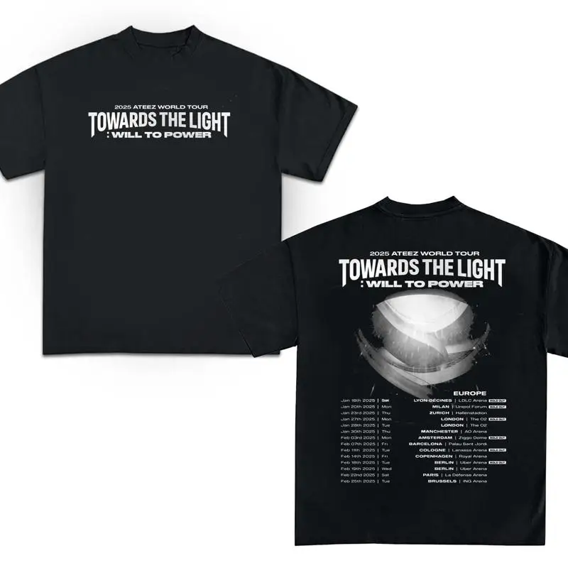 

Футболка Ateez World Tour 2025, товар с объявлением в Европе