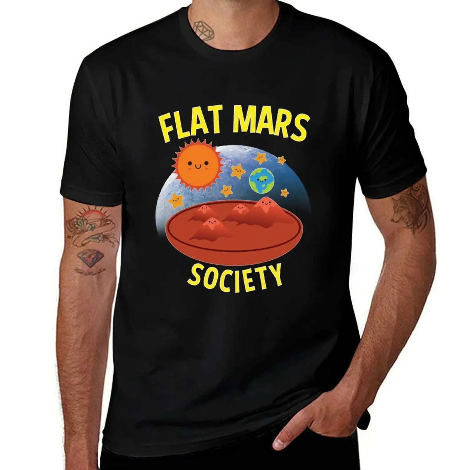 

for t T-Shirt shirts men flat graphic mens t T-Shirt t shirts fit slim society for man man shirts mars
