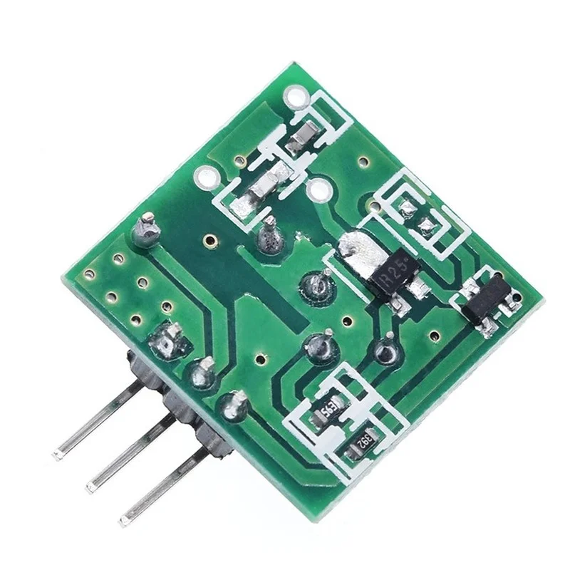 433MHz RF wireless receiver module & 433 MHz transmitter  kit + 2PCS  433M Hz Spring Antenna compatible for Arduino