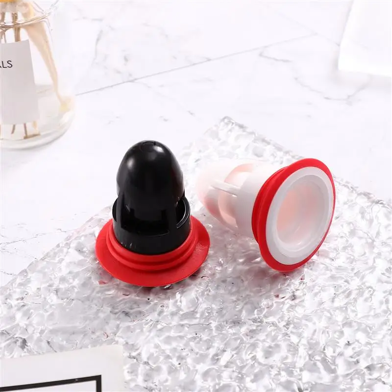 2pcs Deodorant Drain Core Toilet Bathroom Floor Drainer Cores Sewer Pest Control Silicone Anti-odor Artifact Water Seal No Smell