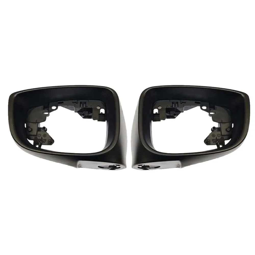 마쯔다 2 데미오 2015 2016 2017 2018 2019 액세서리용 자동차 업그레이드 보호 커버 사이드미러 프레임 교체 블랙 스타일링