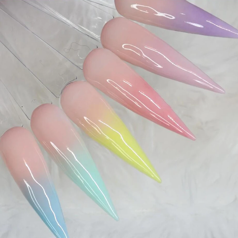 Pastel Màu Sắc Acrylic Bột Bộ Sưu Tập 28G Nồi 1 Acrylic Móng Tay Nhúng Bột 40 Màu PASTEL Màu Sắc ACRYLIC Bột bộ Sưu Tập