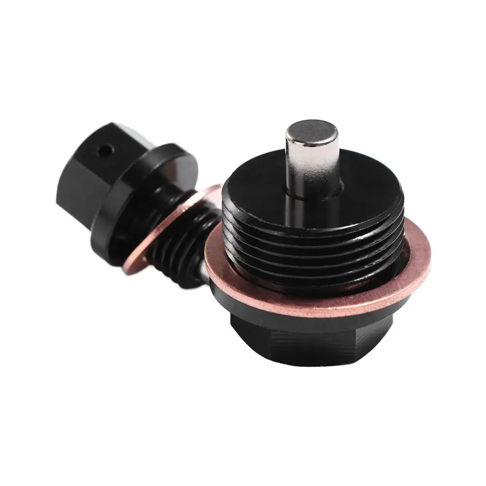 Sump Aluminum Magnetic Oil Drain Plugs Magnetic M12/M16/M20 Engine Drain Nut Bolt Smooth Engine Sump Nut Screw Auto Accessories