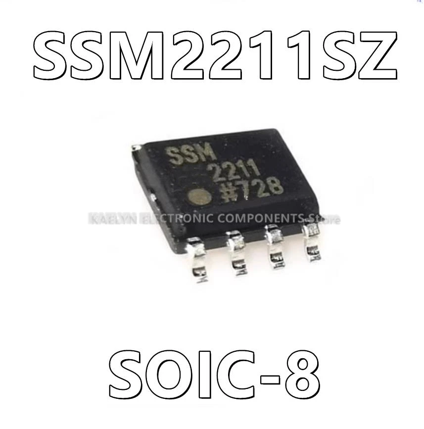 10Pcs/lot SSM2211SZ SSM2211 Amplifier IC 1-Channel (Mono) Class AB 8-SOIC