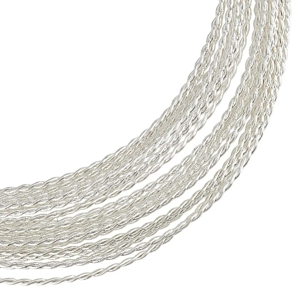 

Серебряная ювелирная проволока калибра 20 футов, устойчивая к тускнению латунная проволока для ювелирных изделий, круглая сварочная проволока для ювелирных изделий из бисера