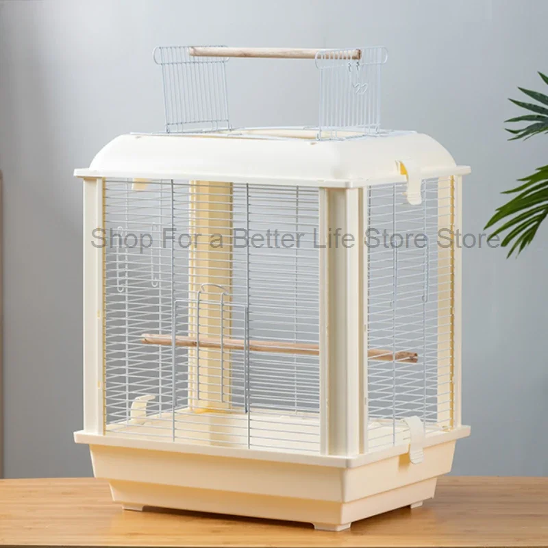 

Carrier Nest Parrot Bird Cage Rabbit Speciality Villa Shelf Courtyard Bird Cage Home Oiseaux Accessoires Pet Products RR50BC