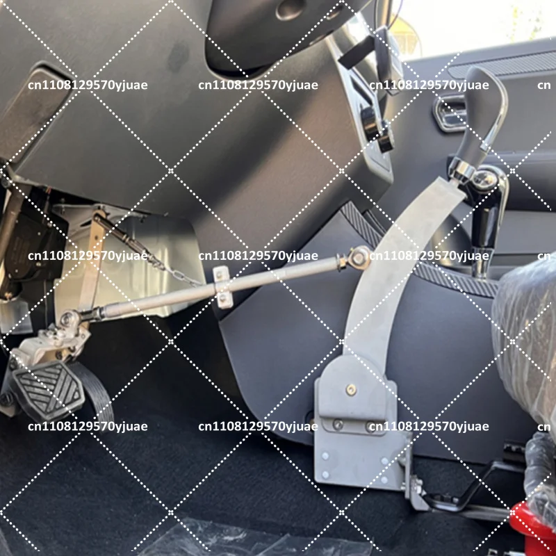 Low Speed Electric 4 Wheel Brake Assist Device Double Lower Limbs Disabled Hand Driving Accelerator Brake