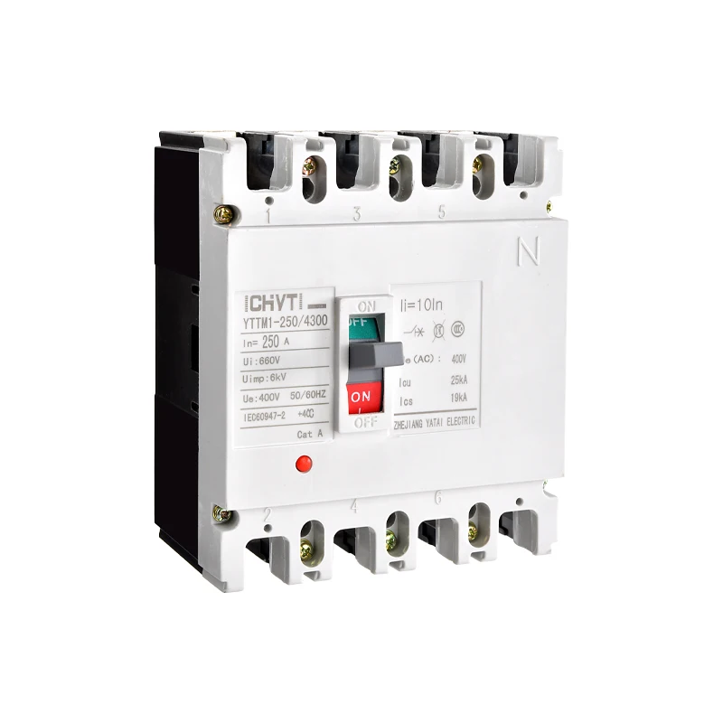 

CHYT YTTMI-630/3300 Thermalmagnetic Circuit Breaker 3 Phase 400A 500A 630A 800A MCCB NS NSX