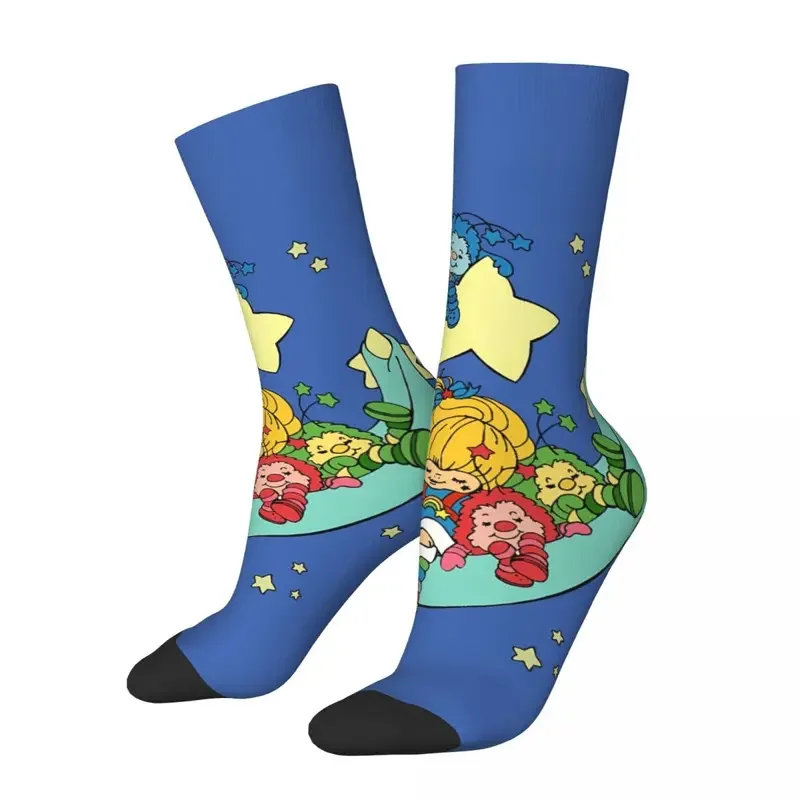 Y2K Rainbow Brite Unisex Winter Cycling Happy Socks Street Style Crazy Sock