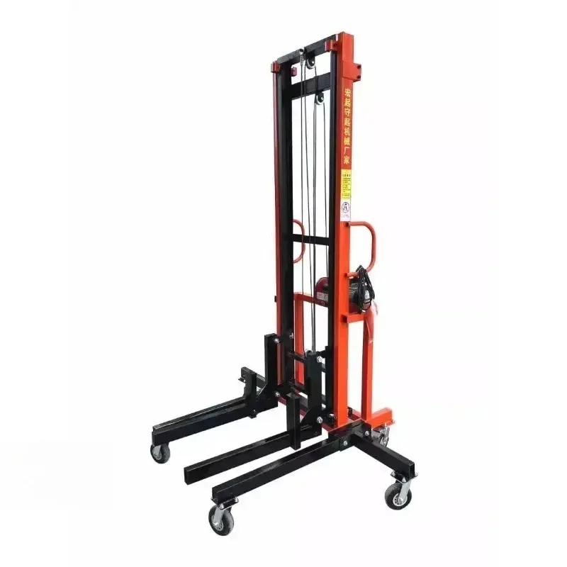 Вентиляционный канал 220 В, электрический подъемный кран, противопожарная защита, монтажный подъемник для кондиционирования воздуха, платформа с двумя рычагами