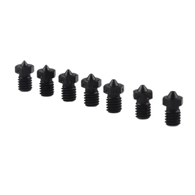 

5Pcs Hard Steel Nozzles for Flsun T1E/T1 Pro/T1 Max 3D Printer Parts