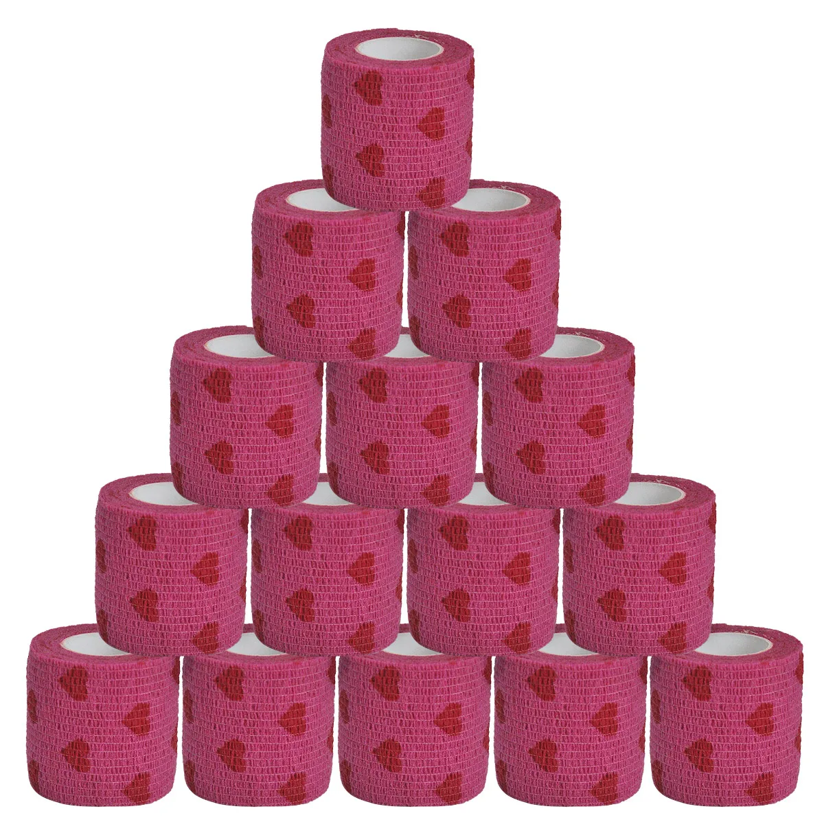 Hearts Tattoo Grip Bandage Cover Wraps Tapes Nonwoven Waterproof Self Adhesive Finger Wrist Protection Tattoo Accessories