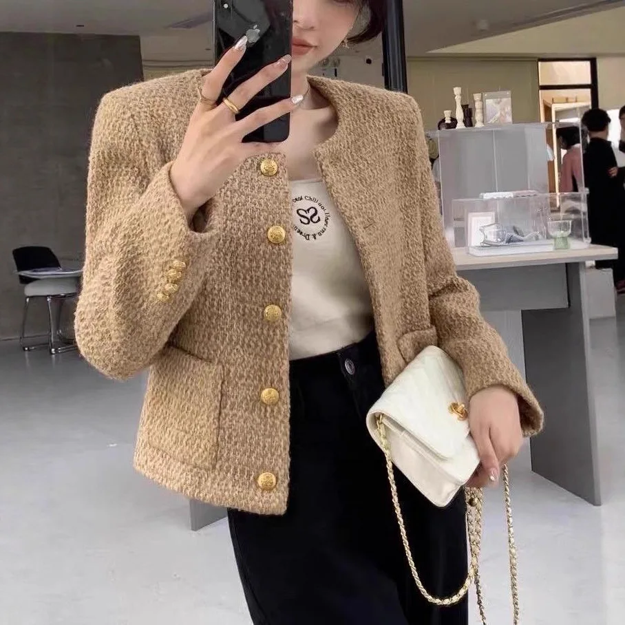 French style small fragrance women's 2026 new top fashion style commuting fashion short jacket trend