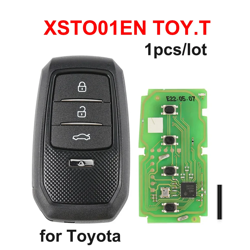 

1pcs/lot Xhorse XSTO01EN TOY.T for Toyota XM38 Smart Key with Key Shell Support 4D 8A 4A for global