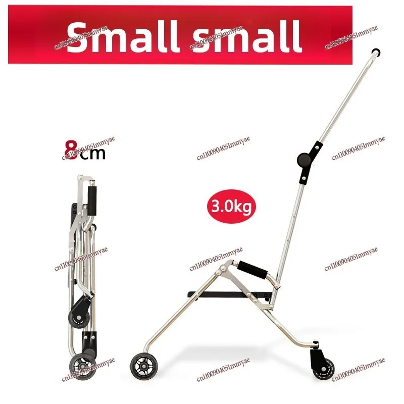 Ultra Light Foldable Kids Travel Trolley Luggage Portable Rolling Suitcase For Toddlers 3-6 Years Old Children Outdoor Trip