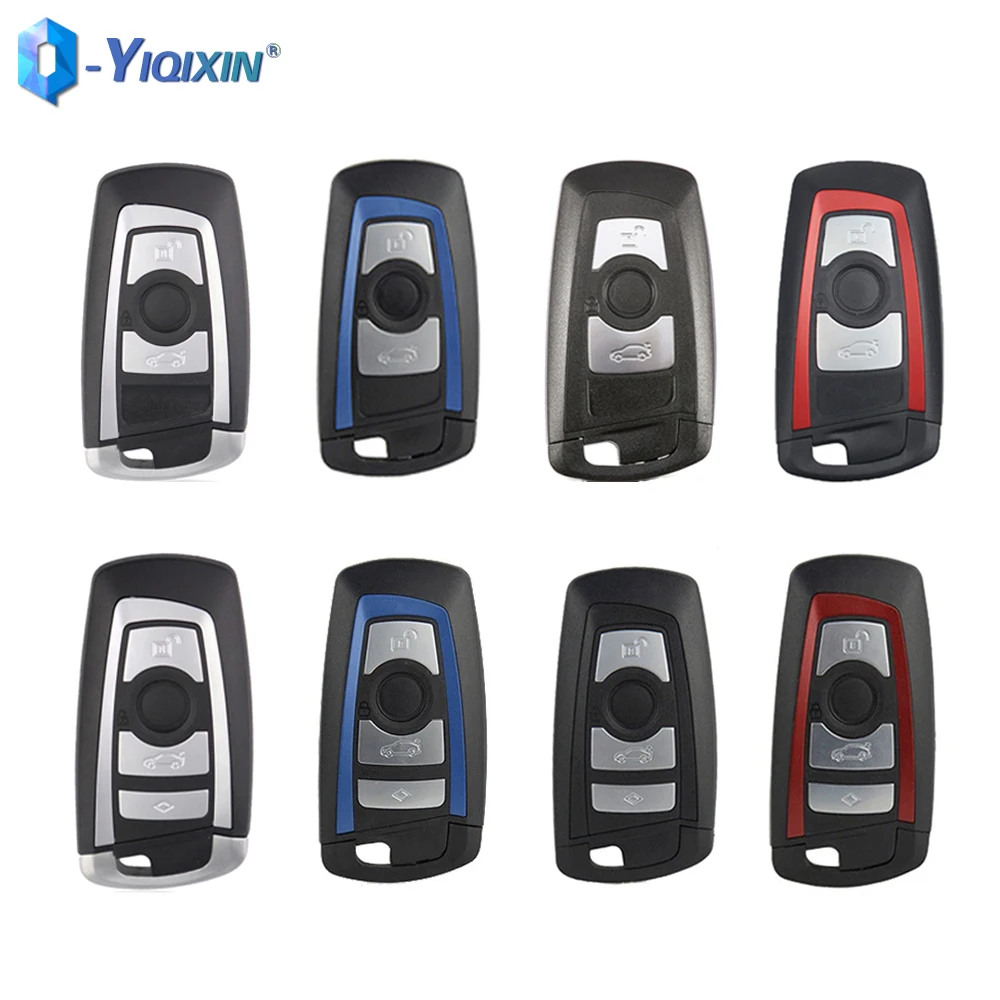 For BMW E90 E92 E93 X5 F10 F20 F30 F40 E38 E39 E46 M5 X3 Z3 Z4 E60 Remote Car Key Shell Cover 1 3 5 7 Series CAS4 F FEM No Logo