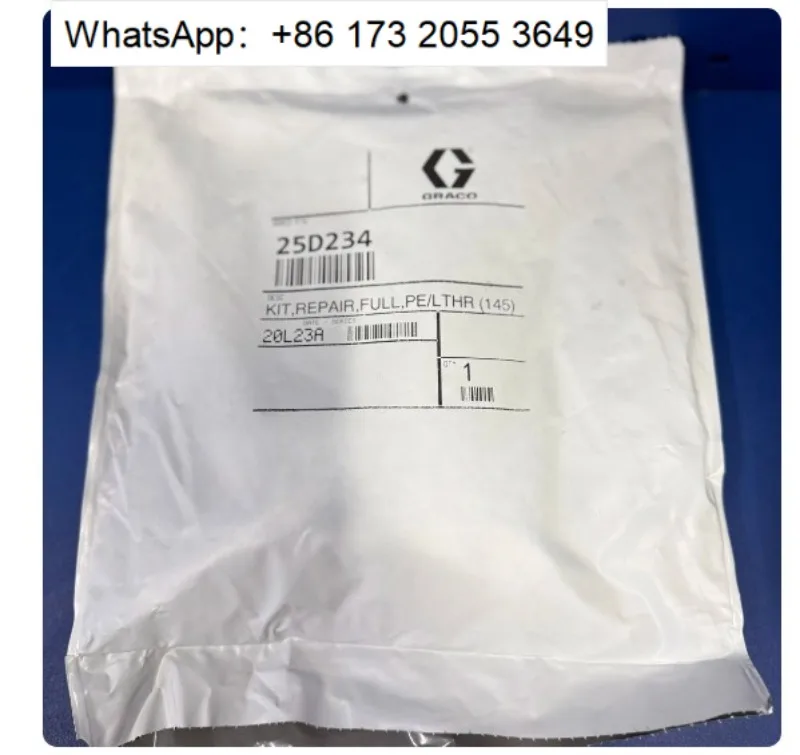 Kit de reparación de sellos de bomba 25D234 /235 /236 /237/238 para pulverizador de pintura sin aire King Pump 115CC-290CC, piezas de repuesto para reacondicionamiento